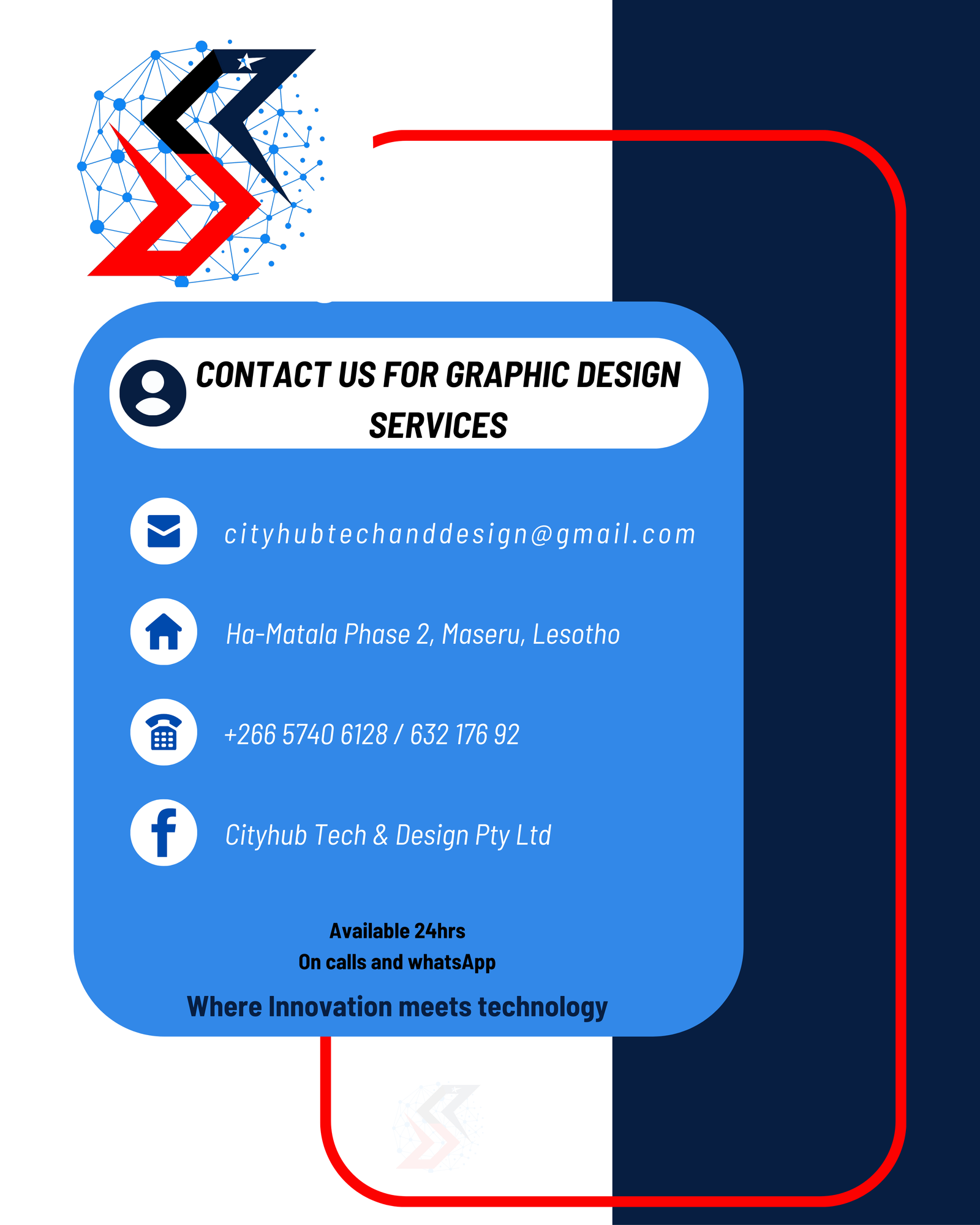 Company contacts list design