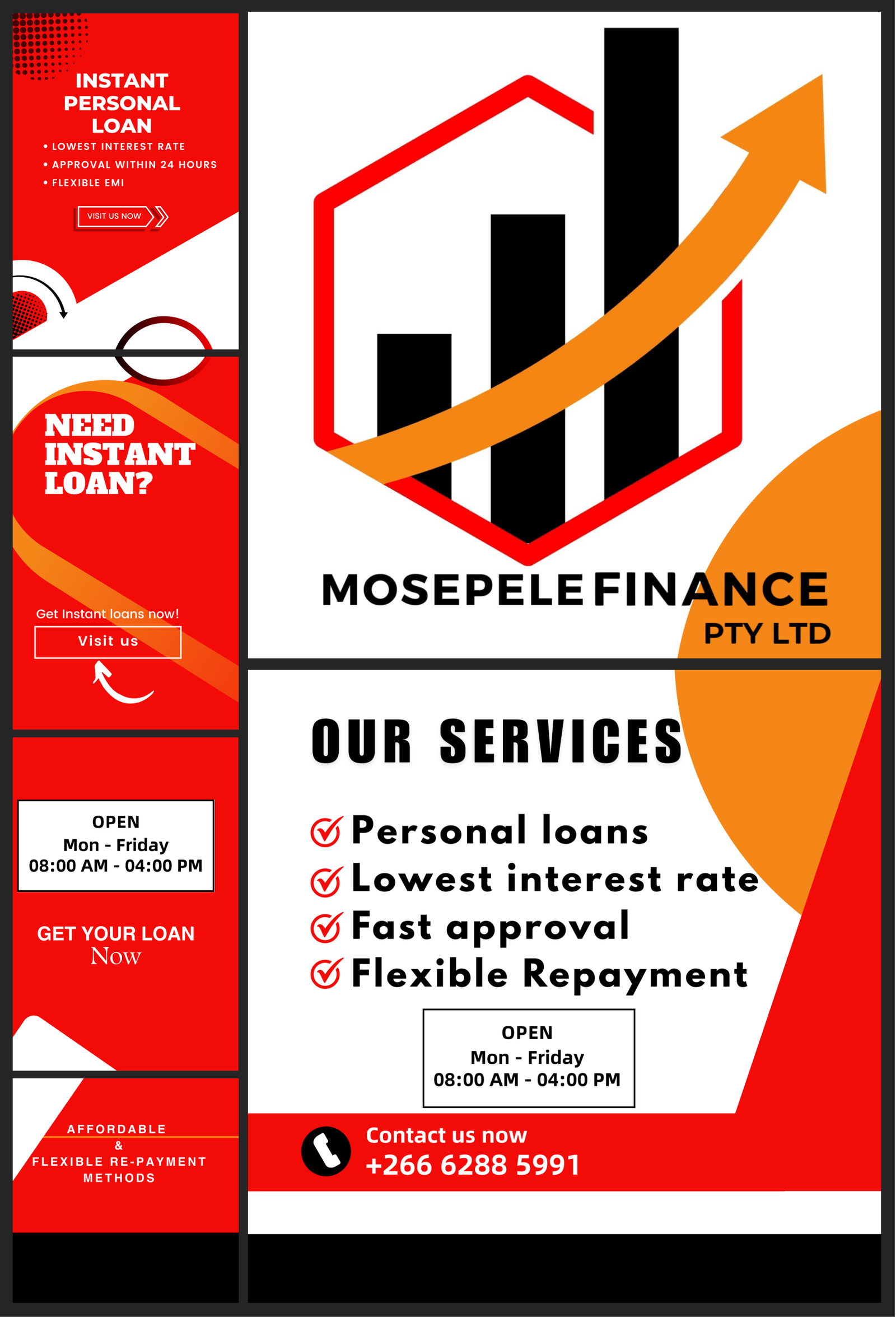 Office branding stickers - Preview/Mockup