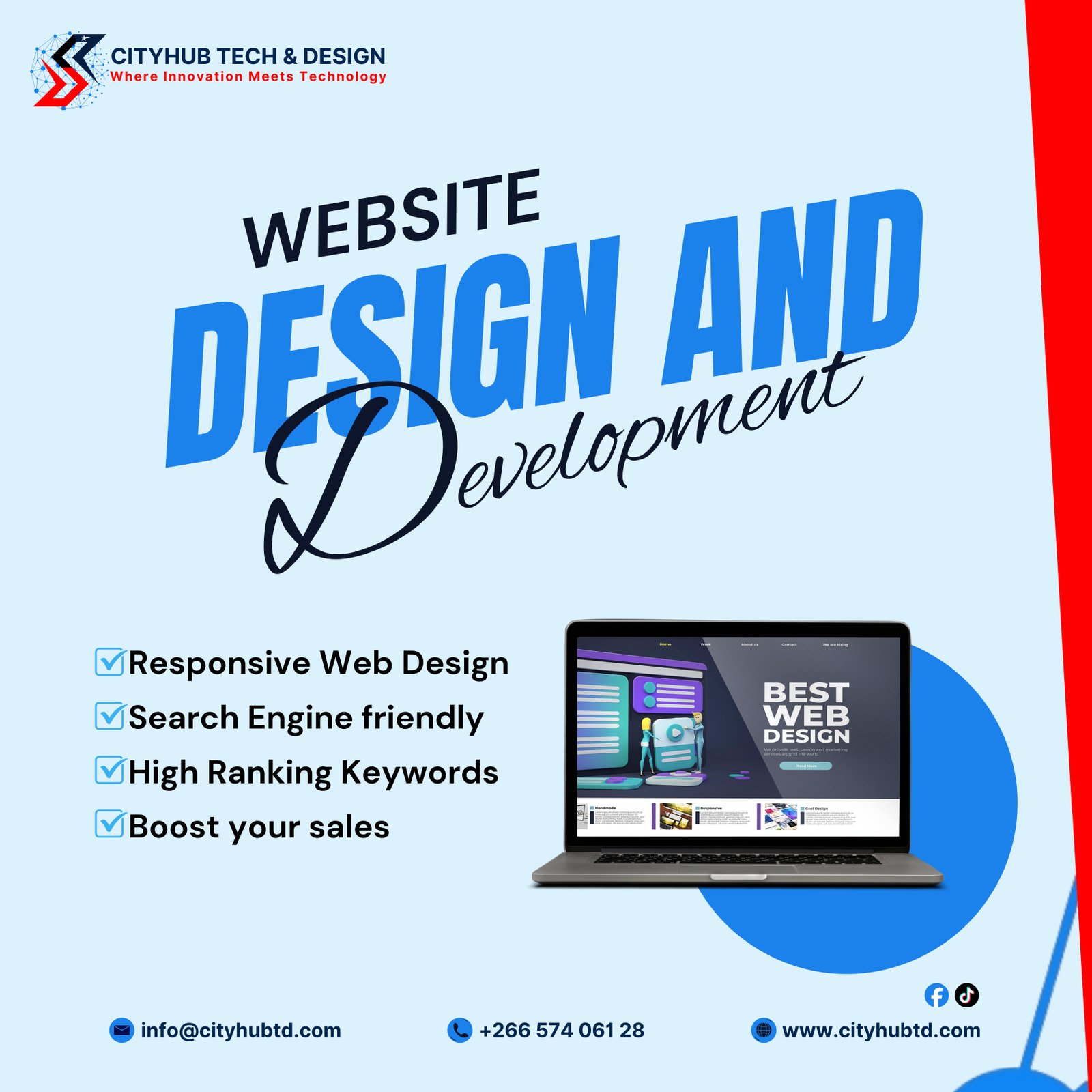 Service Poster Design